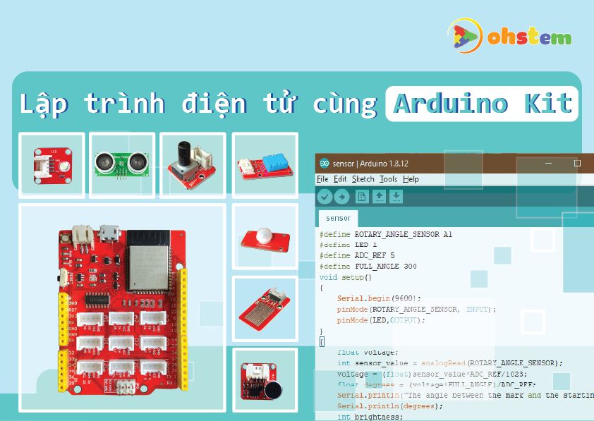 Lập trình điện tử cùng Arduino Kit