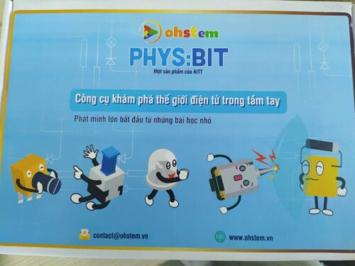 Học điện tử đơn giản cho trẻ với Phys:Bit photo review