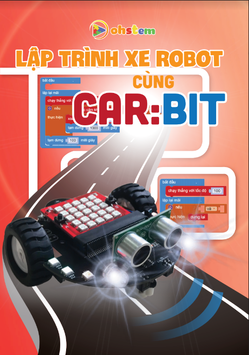 Lập trình xe robot cùng Car:Bit Lập trình robot cùng xe đồ chơi Car:Bit