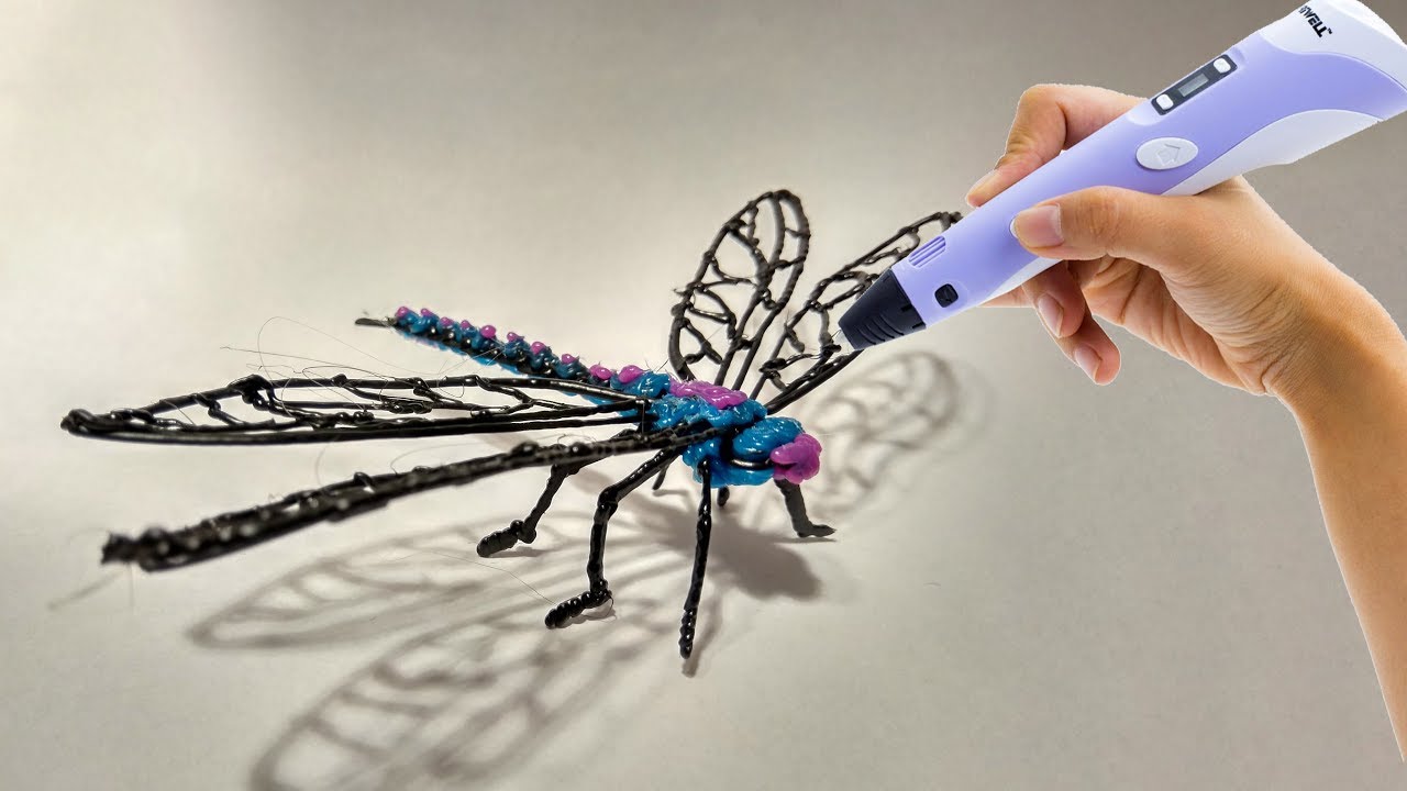 Bút vẽ 3D thần tháng - thỏa sức sáng tạo