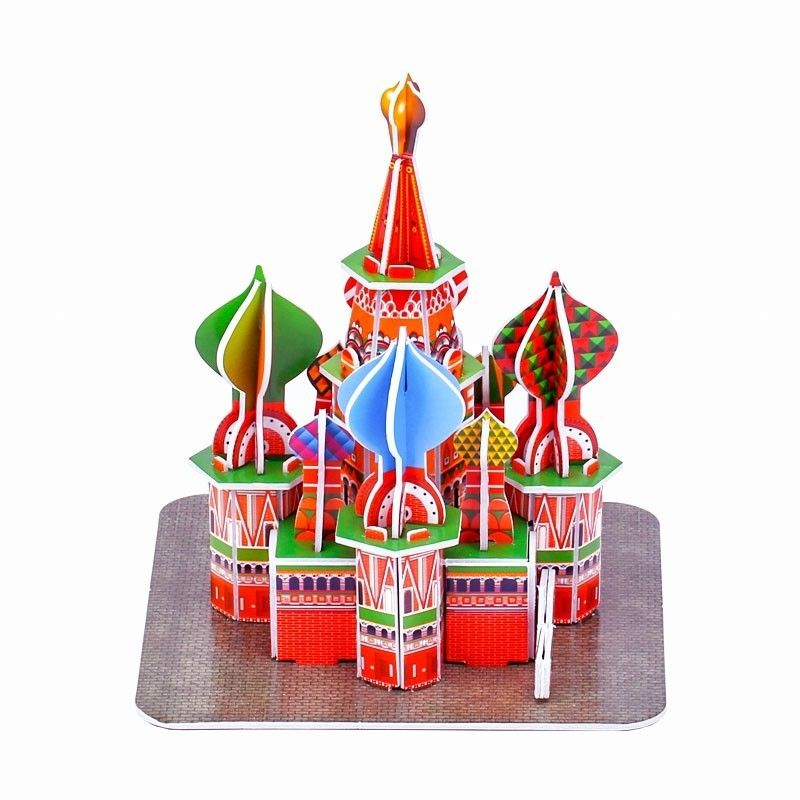 Mô hình giấy 3D CubicFun  CityLine Moscow Nga  MC266h  MixASale