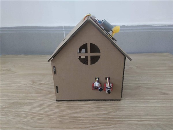 Hướng dẫn làm ngôi nhà thông minh Home:Bit mặt ngang