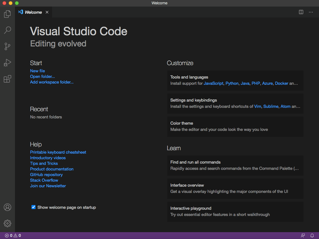 brew install visual studio code