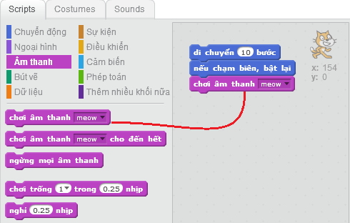 Lập trình Scratch đơn giản