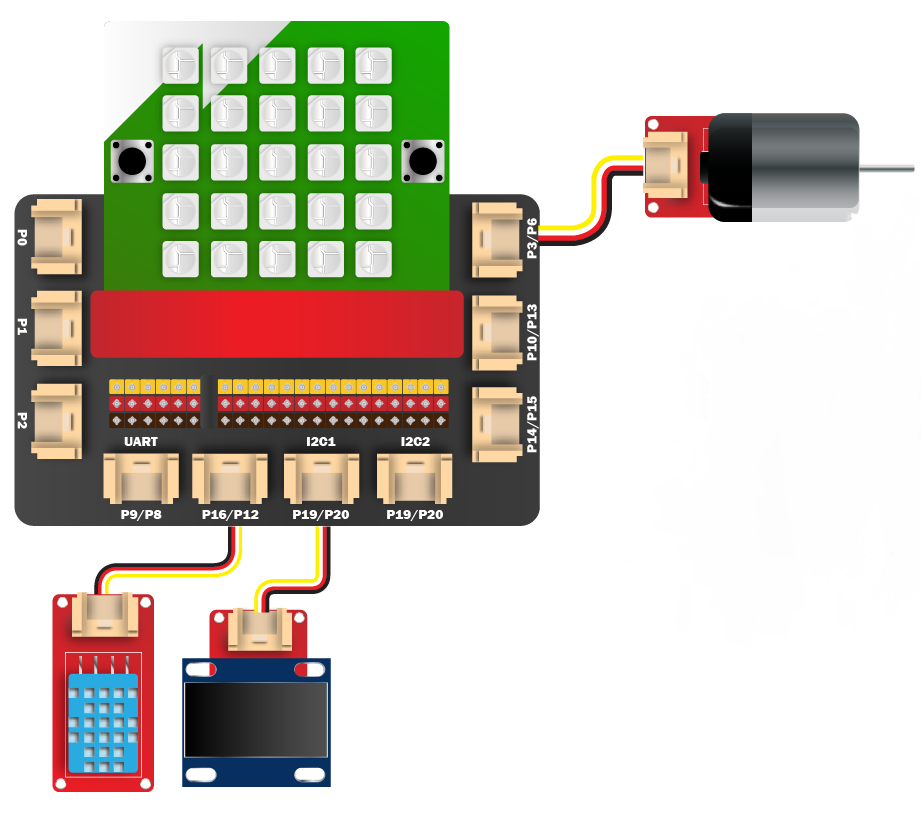 Kết nối module quạt thông minh