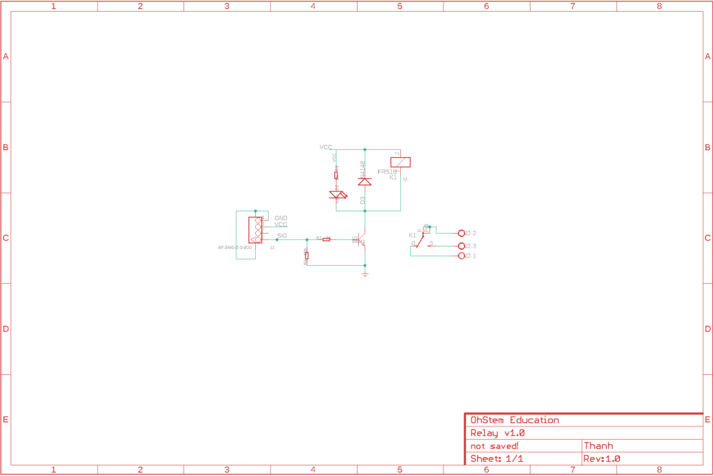Schematic của Relay