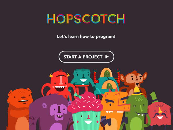 Tại sao không thử ngay phần mềm lập trình Hopscrotch