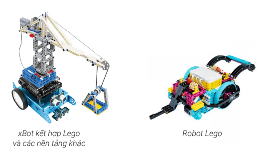 Làm quen với xBot - So sánh với robot LEGO