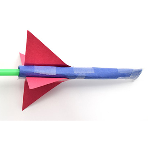 Tên lửa bằng giấy là một ý tưởng STEM rất dễ làm