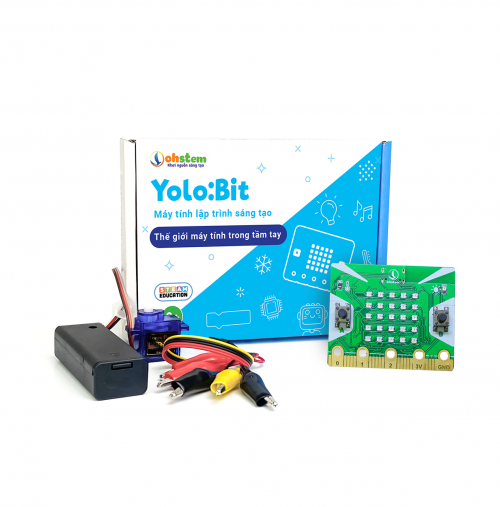STEM Kit – Kit học STEM Yolo:Bit Starter Pack – kèm phụ kiện làm mô hình