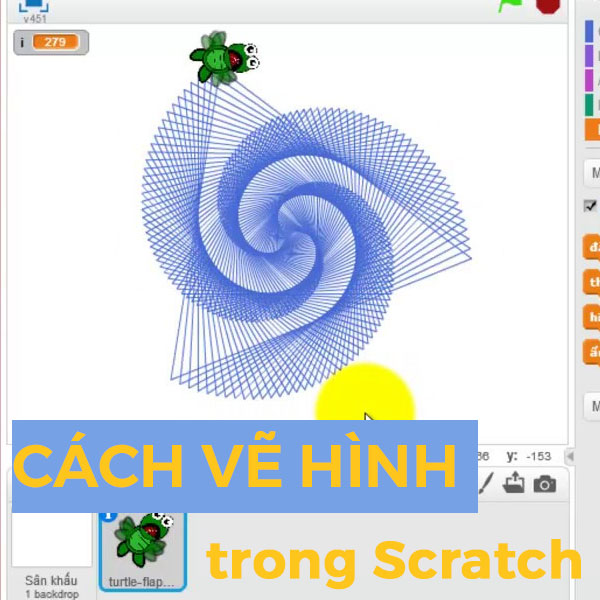 Hướng dẫn vẽ hình trong Scratch đơn giản mà ai cũng làm được