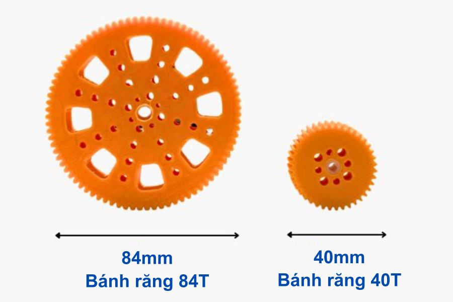 Bánh răng dùng trong robot ORC K3