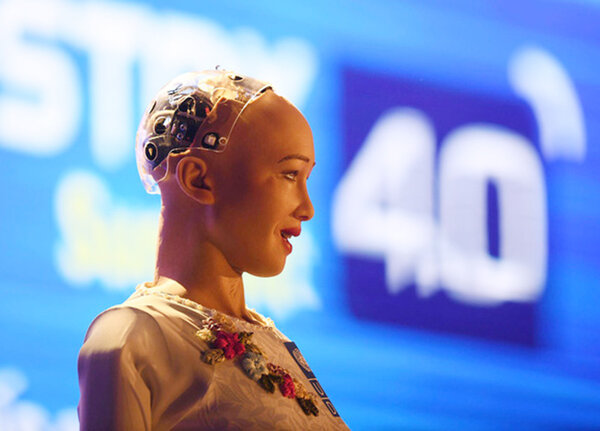 Robot thông minh trí tuệ nhân tạo Sophia