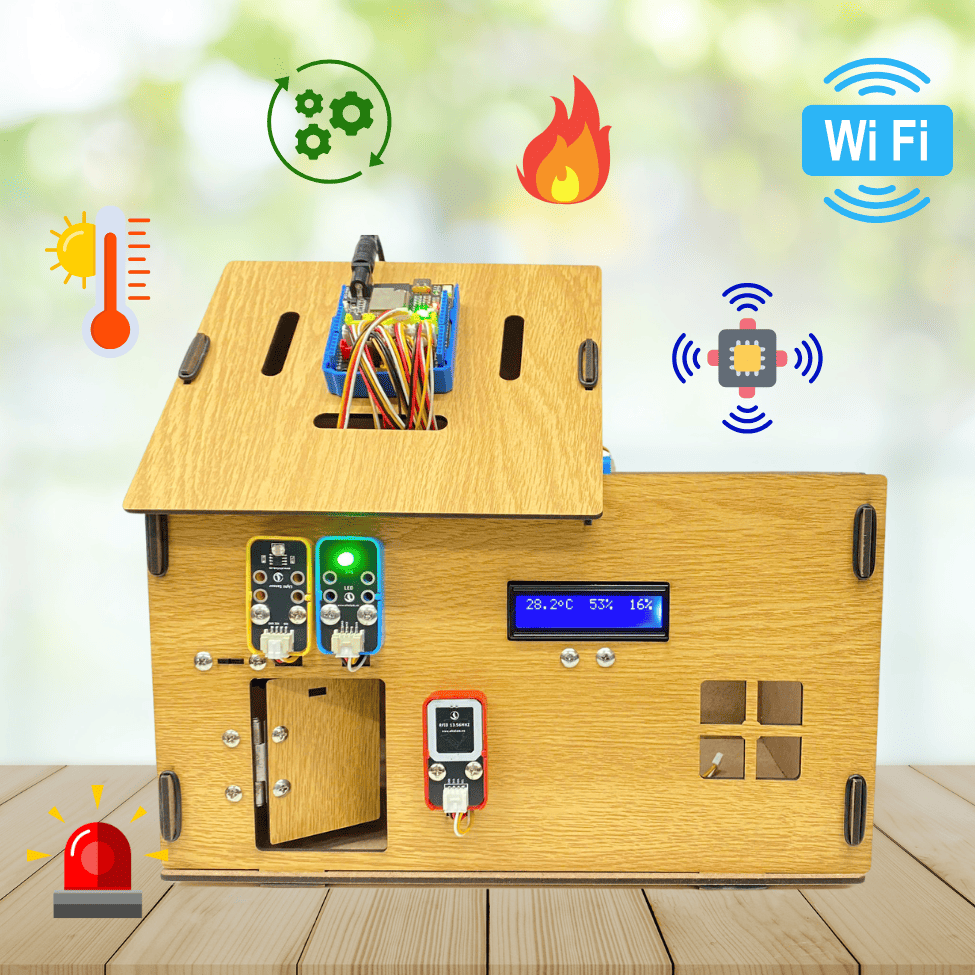 Bộ Kit STEM chủ đề Smart Home phiên bản Yolo UNO