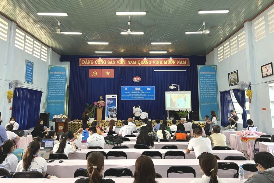 Cuộc thi Hackathon cuối khóa tại THCS Tân Phú Trung, Củ Chi