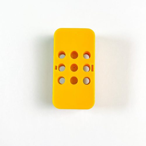 Hộp nhựa bảo vệ cảm biến tương thích Lego màu vàng