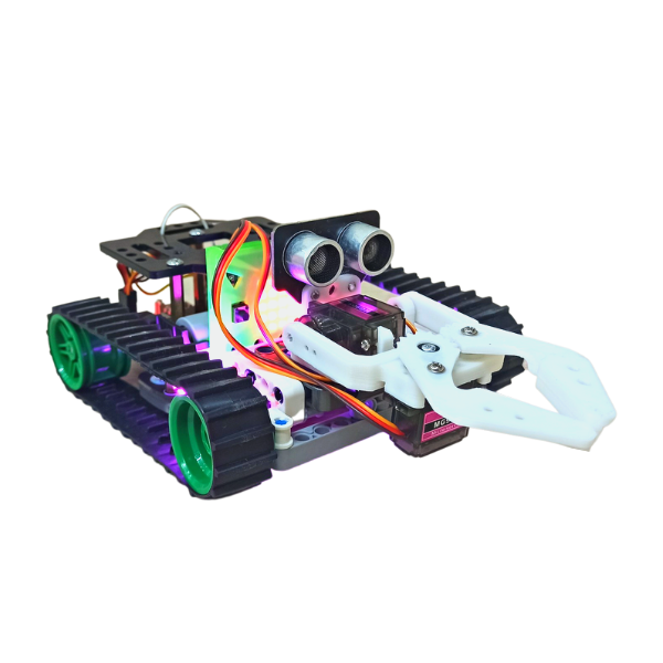 Robot STEM Rover - mở rộng thành kit xe tank