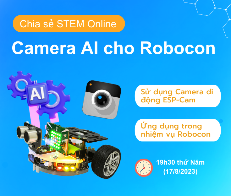 Chia sẻ STEM về Camera AI trong Robocon