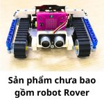 Phía trước robot Rover xe tăng