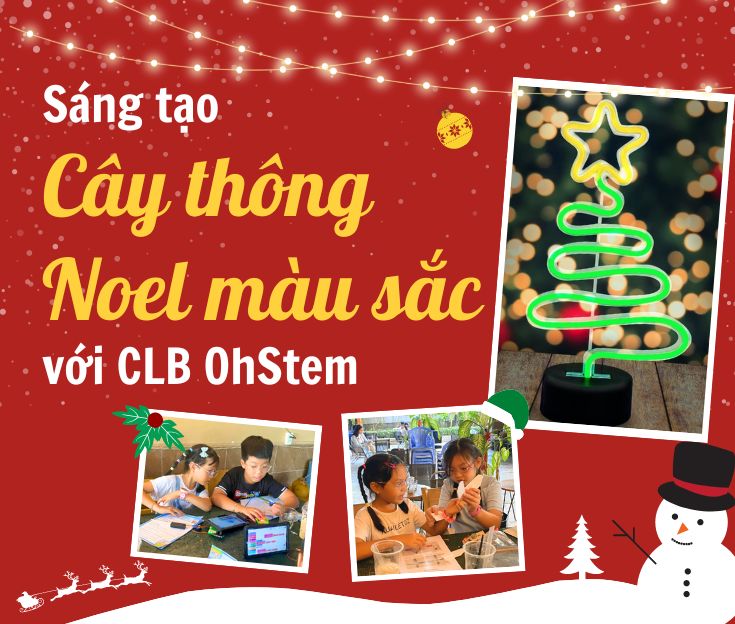 Workshop Giáng sinh tại CLB OhStem