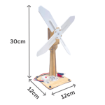 kích thước Dụng cụ STEM sáng tạo Tuabin điện gió