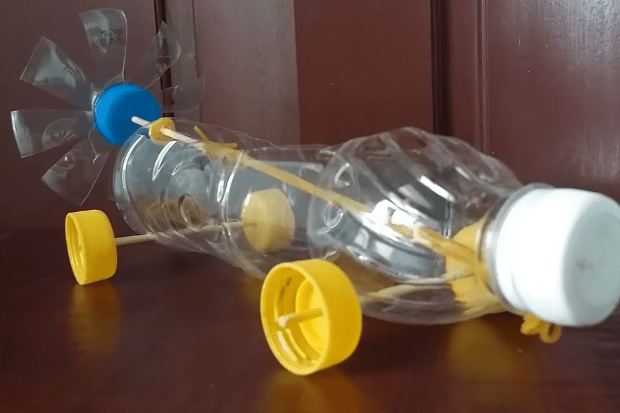 Cách làm đồ chơi STEM Tiểu học - xe robot