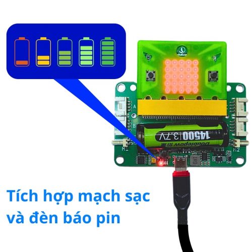 STEM Kit Shield dùng cho Yolo:Bit