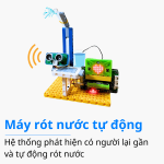 STEM Starter Kit xây dựng dự án STEM máy rót nước tự động