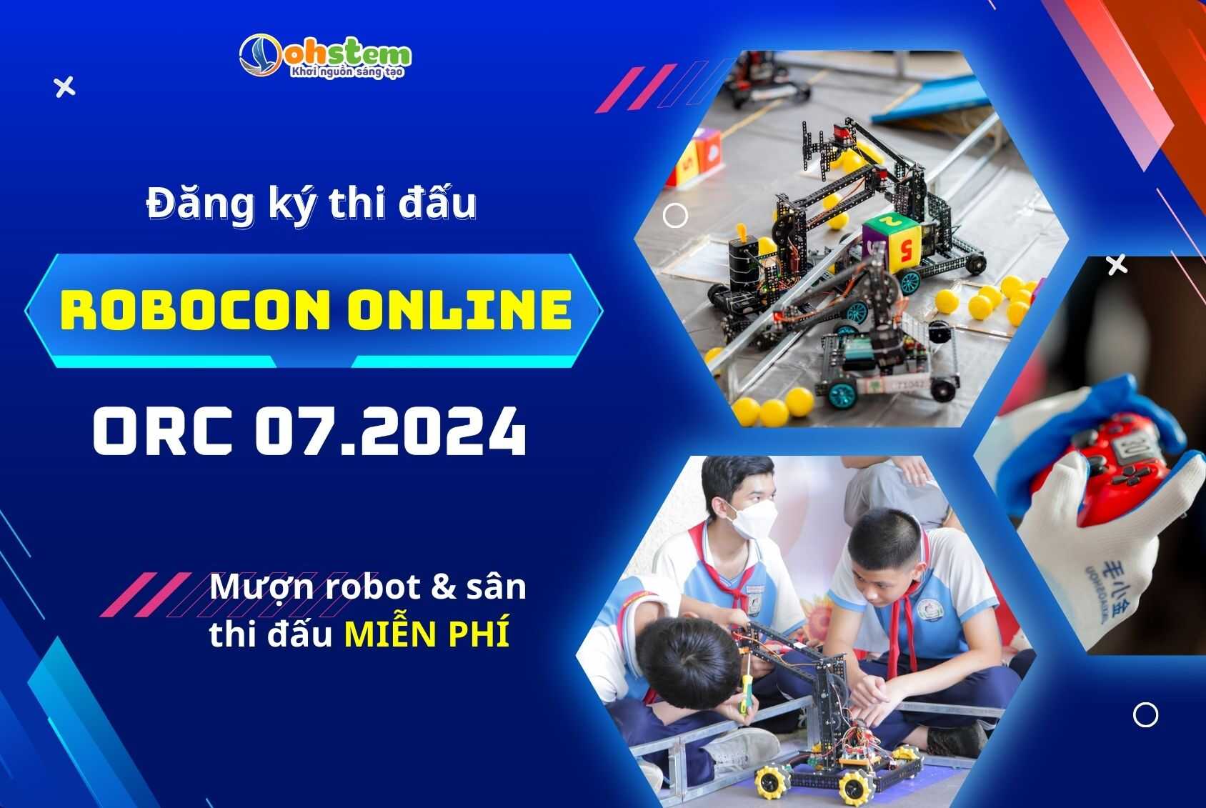 Giải đấu ORC Online 07/2024 do OhStem tổ chức