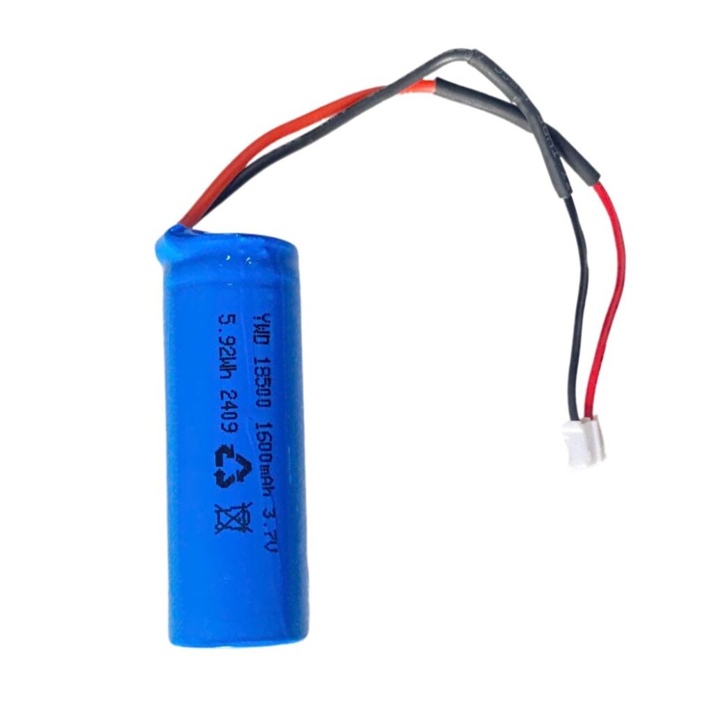 Pin sạc 186500 dung lượng pin 1600mAh