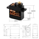 Servo Micro 12G cao cấp chống kẹt