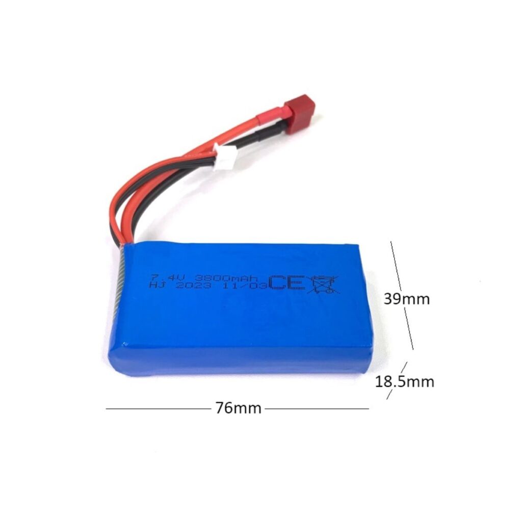 Pin sạc Lipo 3800 mAh 2S cho robot ORC K2