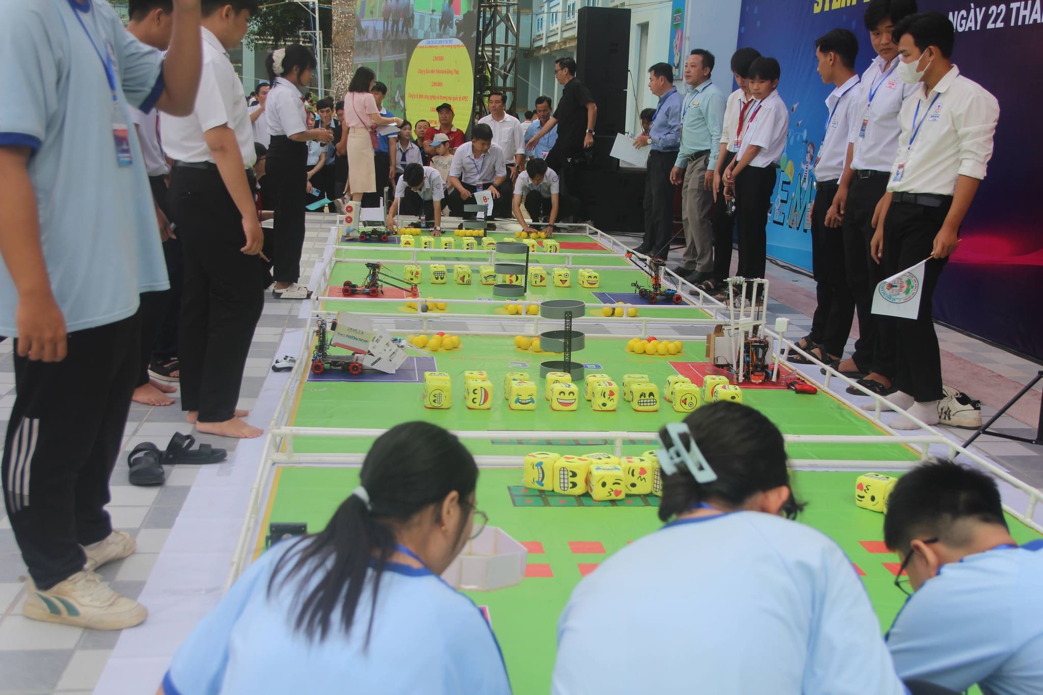 Giải đấu Robocon ORC tại Trường THPT Thống Linh, Đồng Tháp 2025