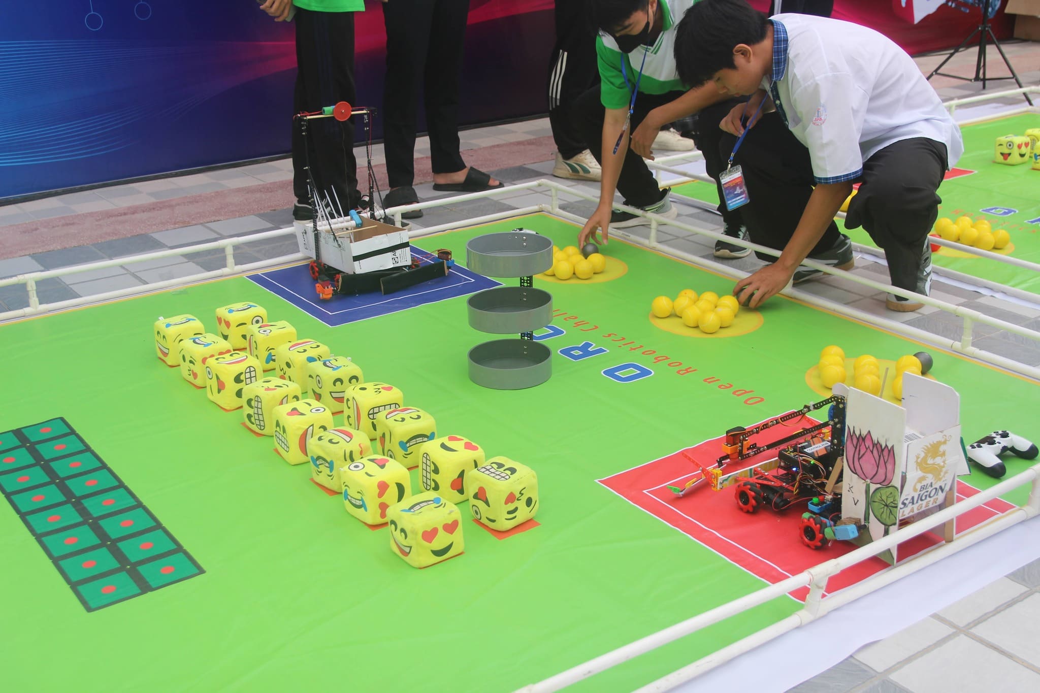 Giải đấu Robocon ORC tại Trường THPT Thống Linh, Đồng Tháp 2025