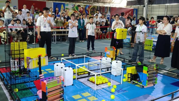 Sân thi đấu Robocon ORC Tây Nguyên 2026 tại Gia Lai