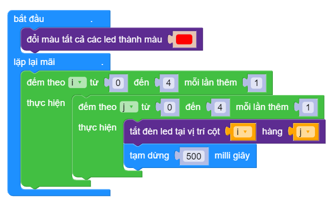 Lập trình LED quảng cáo trên Yolo:Bit