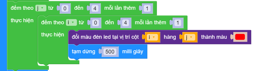 Lập trình LED quảng cáo trên Yolo:Bit
