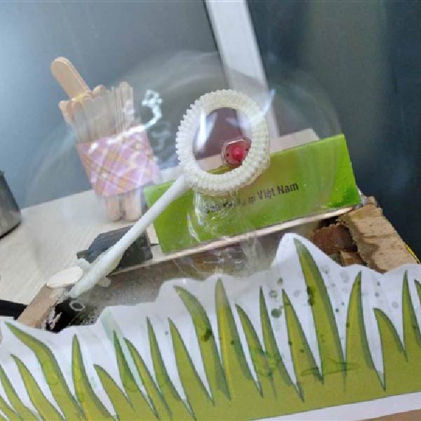 Làm máy thổi bong bóng từ Yolo:Bit
