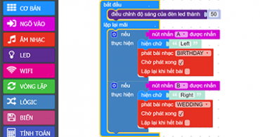 Màn hình lập trình