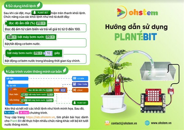 Tài liệu hướng dẫn sử dụng đồ chơi trí tuệ Plant:Bit
