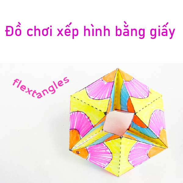 Dự án STEM: trò chơi xếp hình bằng giấy (có mẫu sẵn)