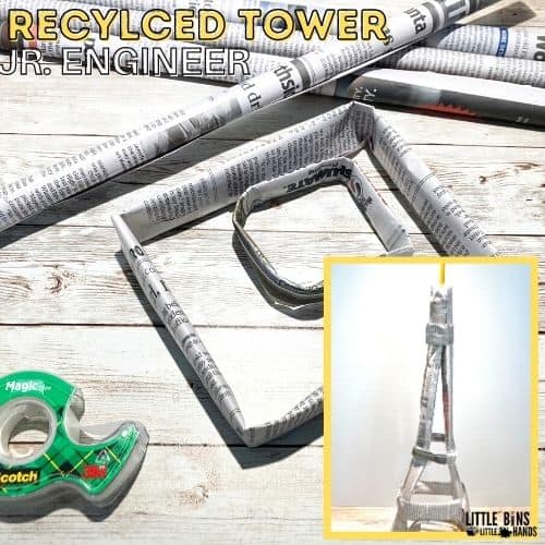 Giảng dạy STEM - Cách làm tháp Eiffel bằng giấy đơn giản 