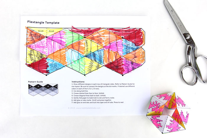 Lời khuyên thực hiện STEM gấp giấy Flexagons