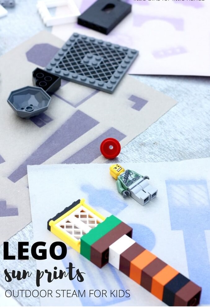 Hoạt động STEM ngoài trời: Vẽ LEGO bằng năng lượng Mặt Trời