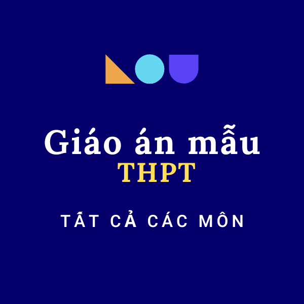 Giáo án mẫu THPT tất cả các môn