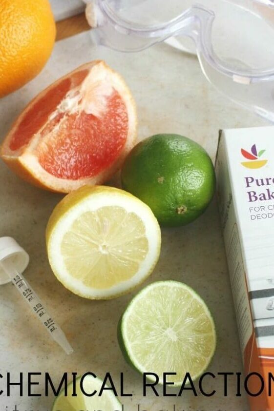 Thử nghiệm axit citric và muối nở
