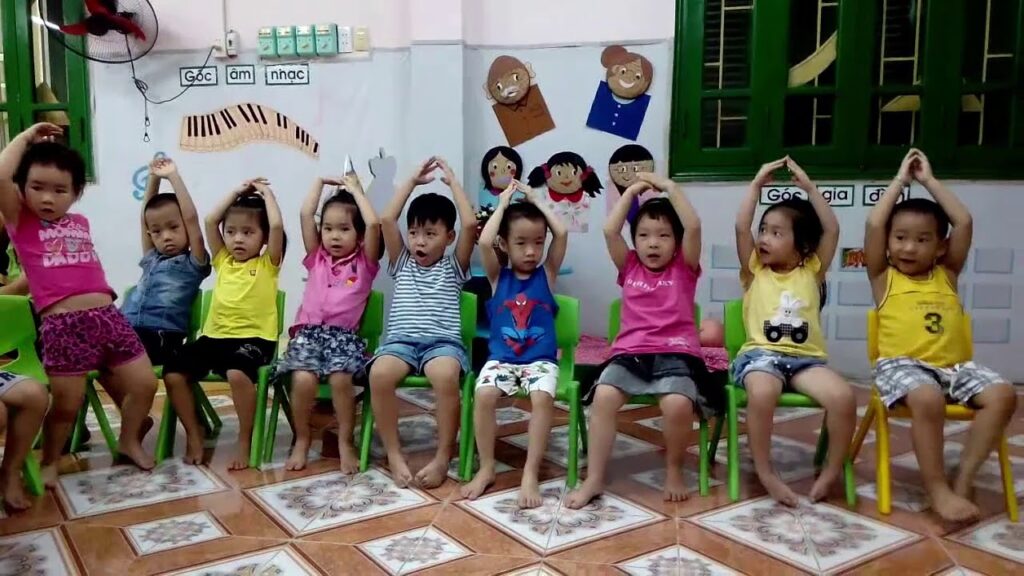 Luật chơi trời nắng, trời mưa cho trẻ mầm non