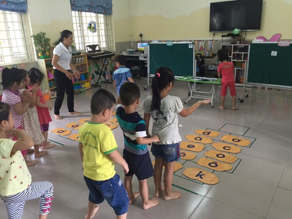 Trò chơi dân gian mầm non mẫu