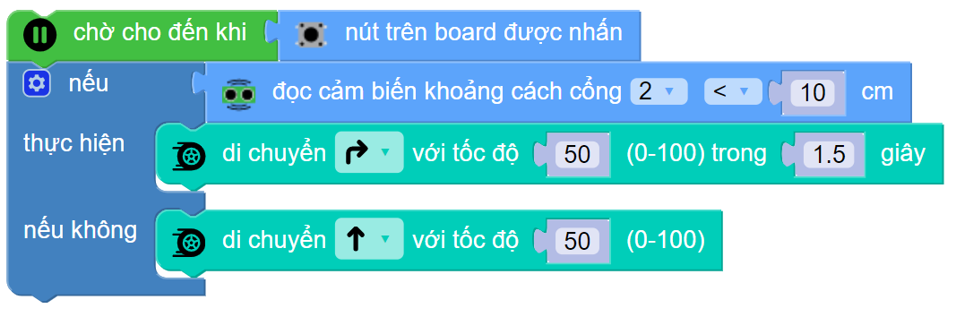 Hướng dẫn lập trình robot giải mê cung