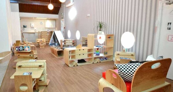 Không gian lớp học Montessori tại nhà